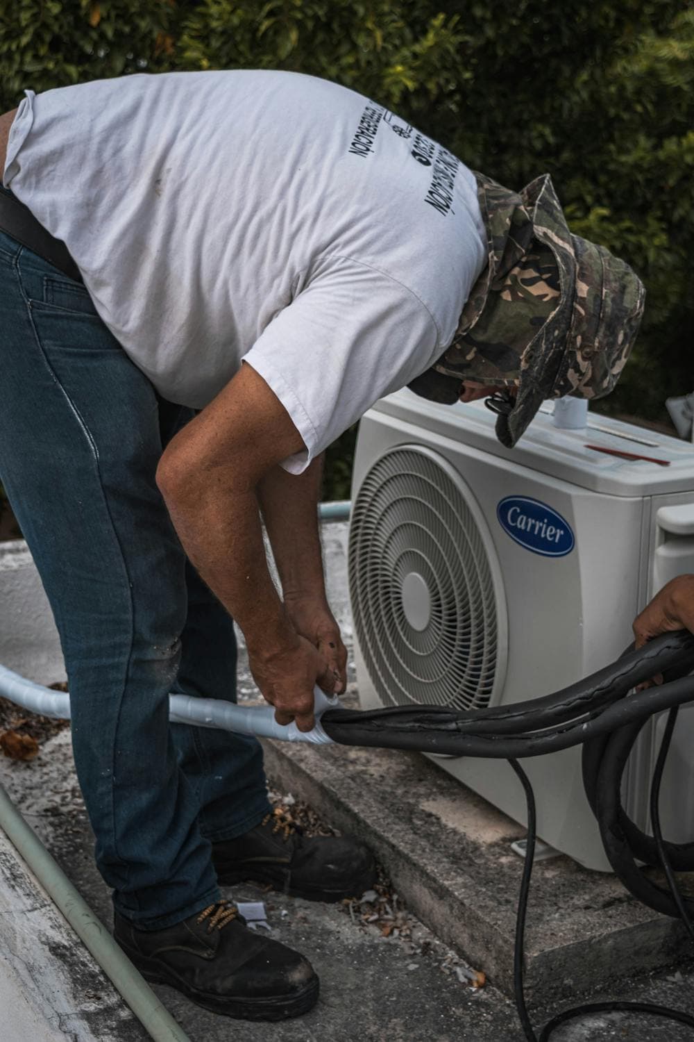 Residential HVAC system maintenance